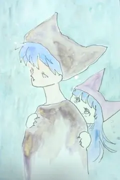 手描きイラスト　オリジナルイラスト　アナログイラスト　SUKI