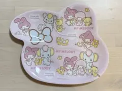 My Melody キャラクター皿 ピンク