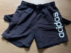 아디다스 아디다스 쇼츠 블랙 로고