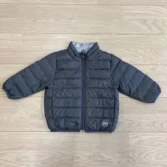 美品 GAP kids 18~24 90 ダウンジャケット リバーシブル お洒落