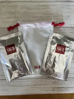 SK-II フェイシャルトリートメントマスク 2枚 オリジナル巾着付き