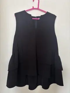 極美品】conte ツイル ノースリーブジレ 辺見えみり - メルカリ