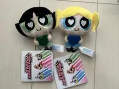 パワーパフガールズ　ぬいぐるみマスコット　〜ハート〜　２種セット