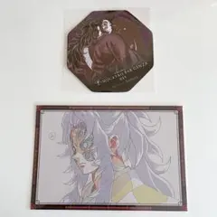 【匿名発送】鬼滅の刃　黒死牟　コースター　お裾分けポストカード