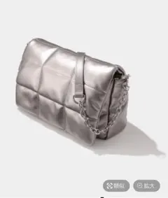 LOWRYSFARM ショルダーバッグ シルバー