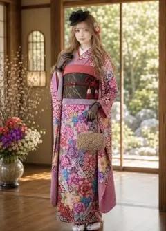 振袖フルセット　モモのサムネイル