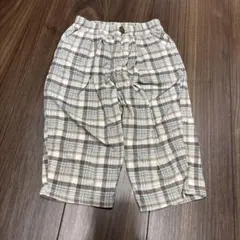 テータテート　90 チェック柄パンツ