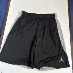 NIKE ジャンプマンロゴ バスケットボールパンツ ブラック/グレー