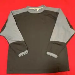 THE NORTH FACE 長袖カットソー M-M ブラック/グレー