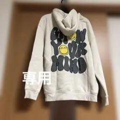専用H&M × SMILEY GROW YOUR MIND スウェットパーカー