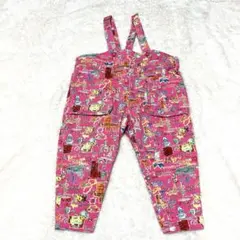 MINI-K カラフルオーバーオール Mサイズ