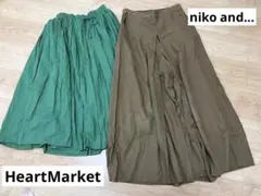 HeartMarket & niko and...セット　スカート&ワイドパンツ