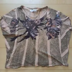 ZARA Collection 花柄 半袖Tシャツのサムネイル