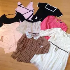 doudou セシル 1着300円以下お姉さん系 ブランド 8着 セット