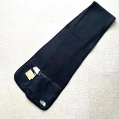 新品タグ付⭐︎ポケット付 ノースフェイス フリース マフラー 黒 男女兼用
