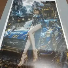 [中古品]AI 美女ポスター[A4サイズ]2枚セット