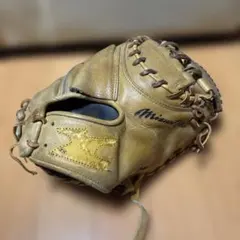 ミズノプロ キャッチャーミット 軟式 ⚠️一部紐切れ