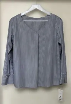 【新品】PROPORTION BODY DRESSING ストライプブラウス　3のサムネイル