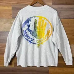 USA製 80s BODY GLOVE 発砲プリント ロンT 長袖Tシャツ 古着のサムネイル
