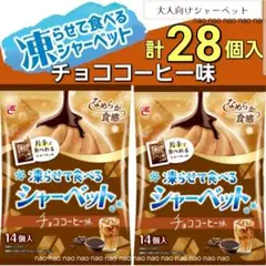 ⑦㉙❷　凍らせて食べる　フローズンシャーベット　チョココーヒー　お菓子詰め合わせのサムネイル