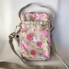 レスポートサック　スマホショルダーバッグ　ディズニー　マリーちゃん