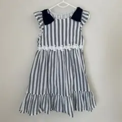 any FAMストライプ ノースリーブワンピース120