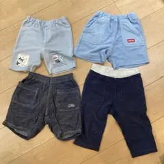 ハーフパンツ　男の子　KPB ケーピービー& EDWIN 95cm、100cm