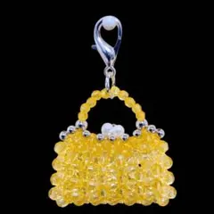 キーホルダー　ストラップ　チャーム　ミニバッグ　キラキラ　可愛い　ミニチュア