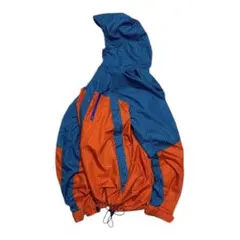 00s NIKE 短丈 ナイロンジャケット Y2K シェル テック チェック