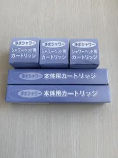 フリーサイエンス シャワーヘッド用カートリッジ 2個セット＋素粒水ビーズ１個