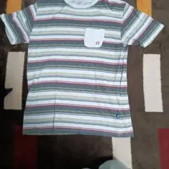 HANG TEN ボーダー ポケットTシャツ Mサイズのサムネイル