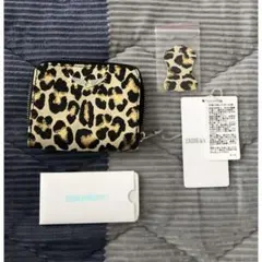 新品未使用☆牛革ミニウォレット ミニ財布 コンパクトウォレット