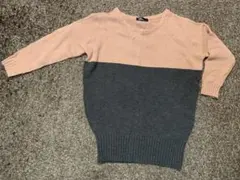 Ｄ　KOBE LETTUCE 神戸レタス ニット　Mサイズ ピンク セーター