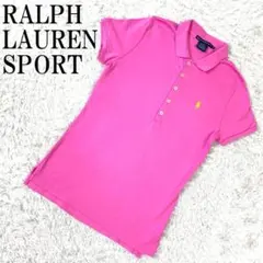 RALPH LAUREN SPORTS 襟付きカットソー ピンク M B134のサムネイル