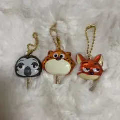 ズートピア　キーホルダー3点セット