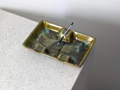 ビンテージ 陶器 灰皿 トレイ 小物入れ ミッドセンチュリー レトロ
