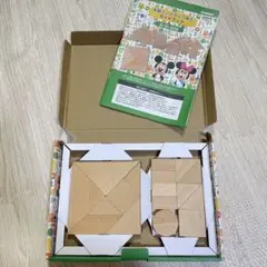 学研　木製タングラムつみき 積み木　ガイドブック付き 知育玩具　ディズニーのサムネイル