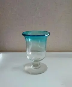 2190様感謝‼️愛らしい薄荷色の氷コップ‼️水色❌乳白氷コップ 1客
