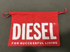 DIESEL 巾着袋 レッドのサムネイル
