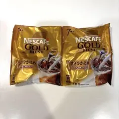 Nescafe Gold Blend 甘さ控えめ 7個入✕2パックのサムネイル