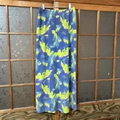 HIROKO KOSHINO コシノヒロコ 総柄ロングスカート 11号 L日本製のサムネイル