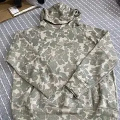 gap 迷彩 キッズ カモフラージュ柄 フード付きパーカー