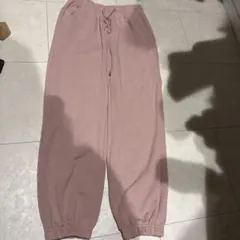 ピンクスウェットパンツ ジョガーパンツ