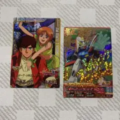 6 ガンダムトライエイジ ジュドー・アーシタ&エルピー・プル oa4-057