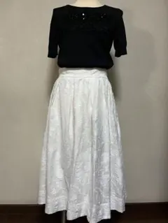 オーガンジー スカート