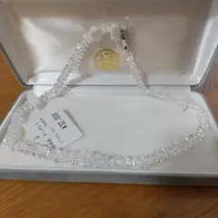 白水晶ネックレス