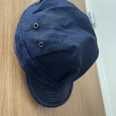 USA製ニューヨークハットDenim Big Appleコットン大ぶりブルー新品