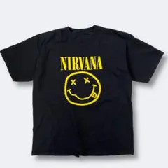 ひ*。様 【は】00s 古着 ニルヴァーナ プリントＴシャツ ロックT