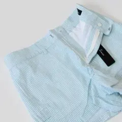 【新品未使用品】ブリリアントビルド　ストライプゴルフショートパンツ　Lサイズ