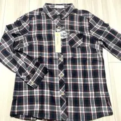 新品未使用 ゴールデンベア 長袖チェックシャツ